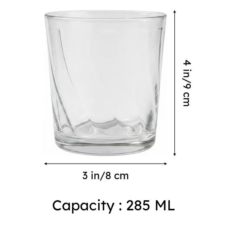 Cadris Whiskey Glass(285 mL) - Set Of Two media 9