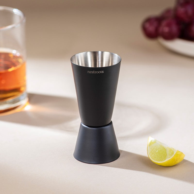 Obsidian Alchemy Stainless Steel Jigger - 30 ML/60 ML - Upto 60 ML