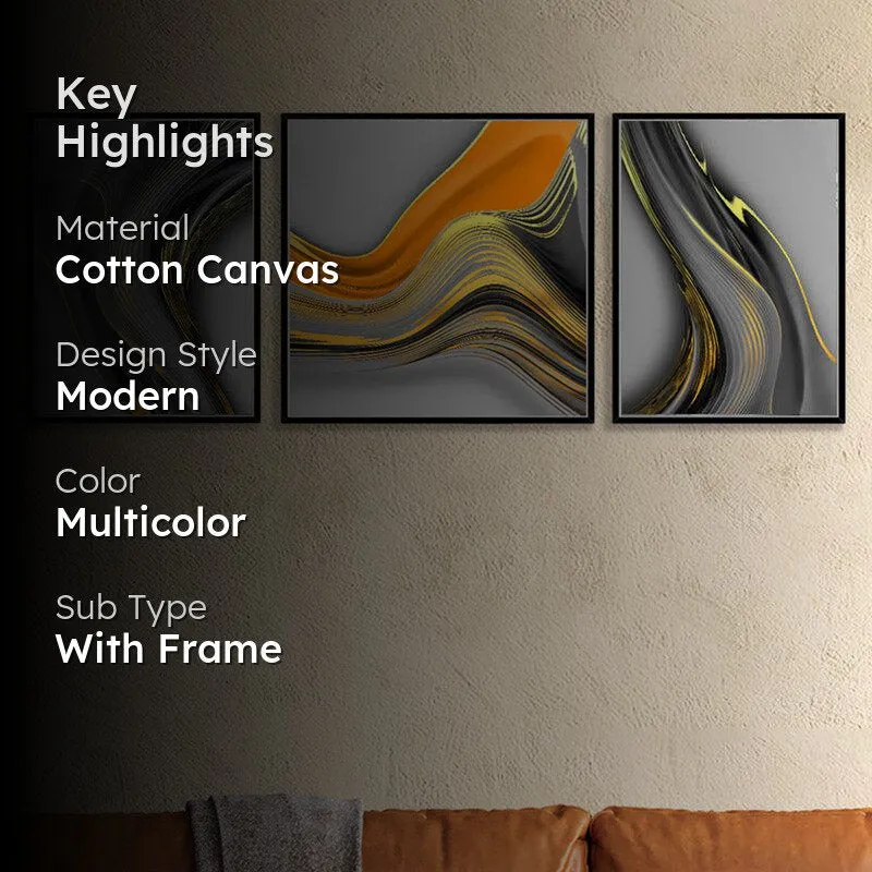 Korak Wall Art - Set Of Three media 2