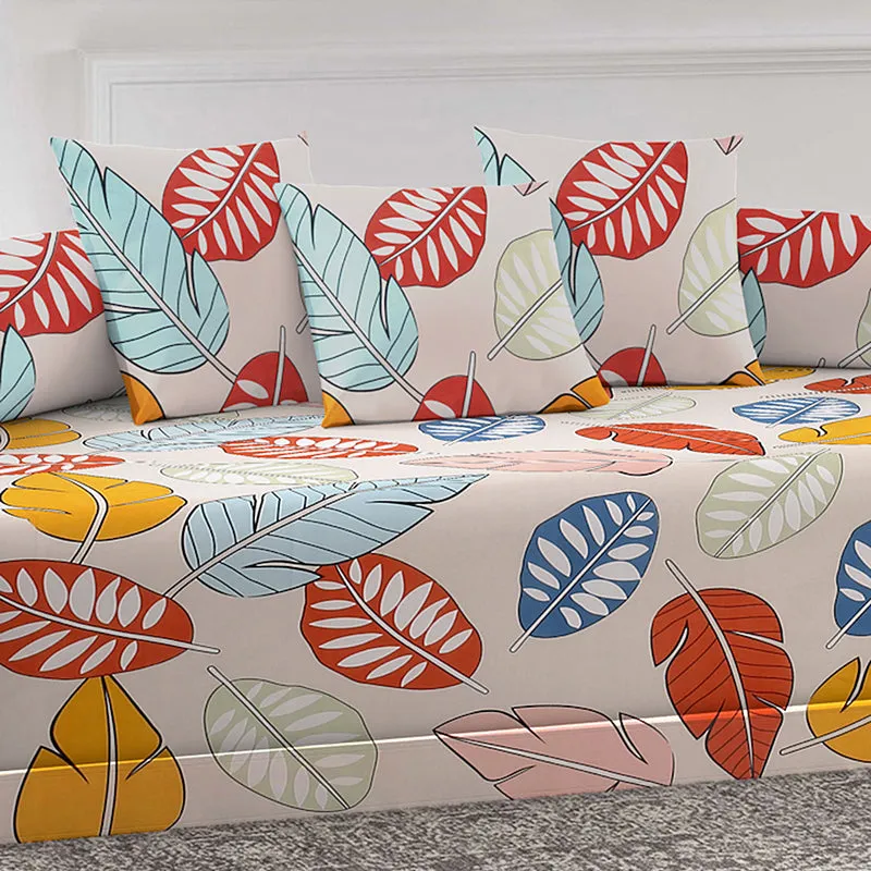 Autumn Leaf Diwan Set - Six Piece Set media 3