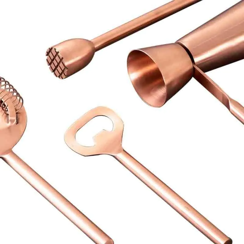 Sassy Bartender Tools (Copper) - Set Of Four media 3