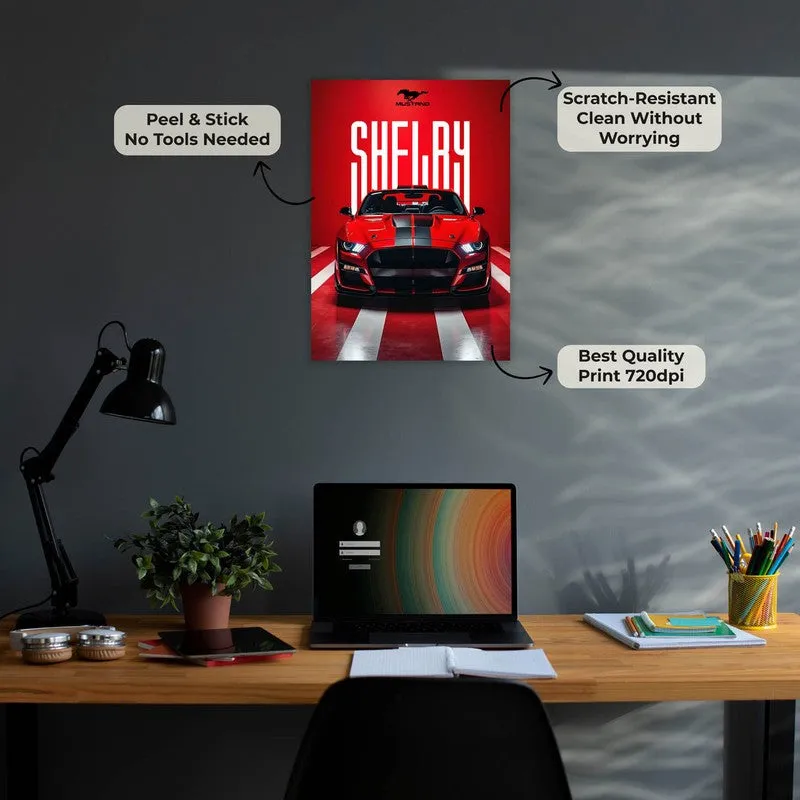 Red Racer Wall Poster media 9