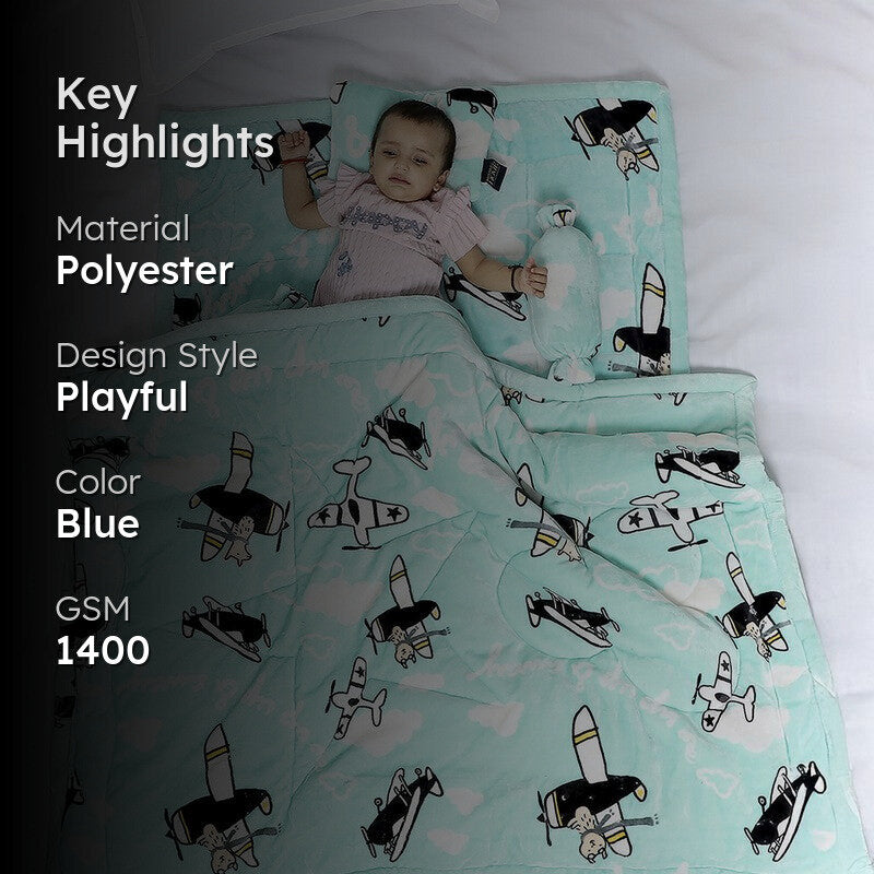 Monte Carlo Aviator Dreams Blanket - 1400 GSM media 2