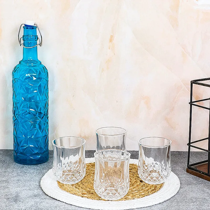 Ridge 1000 mL Water Bottle With 200 mL Glasses - Five Piece Set media 1