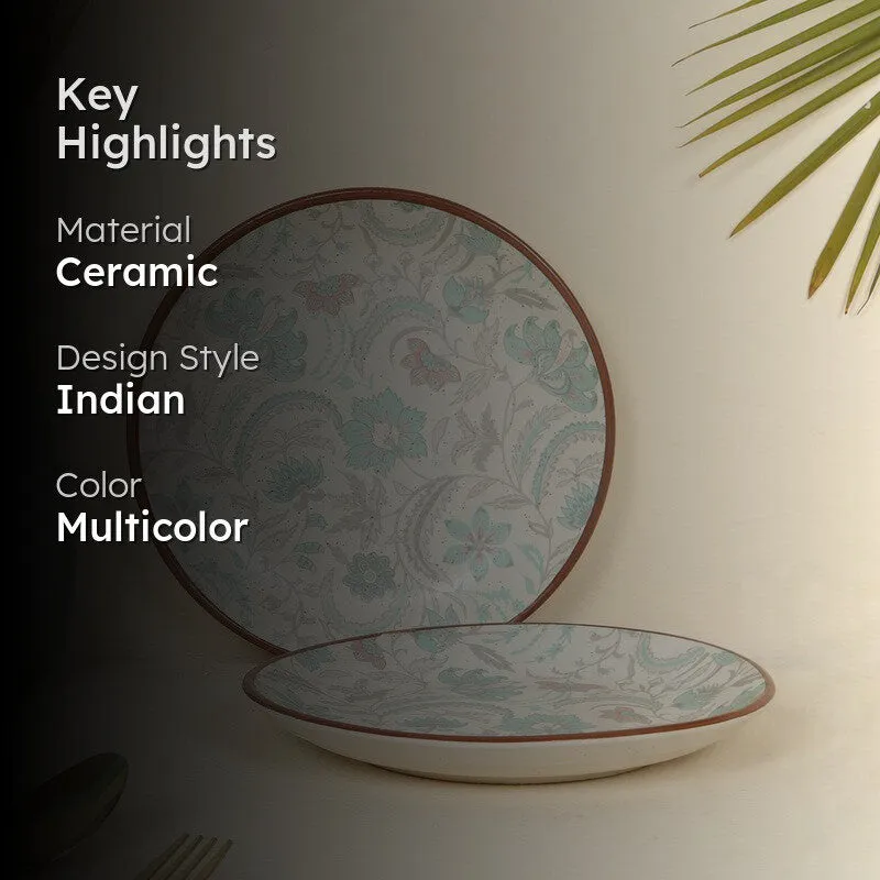 Cuisineva Ceramic Quarter Plates - Set Of Two media 2