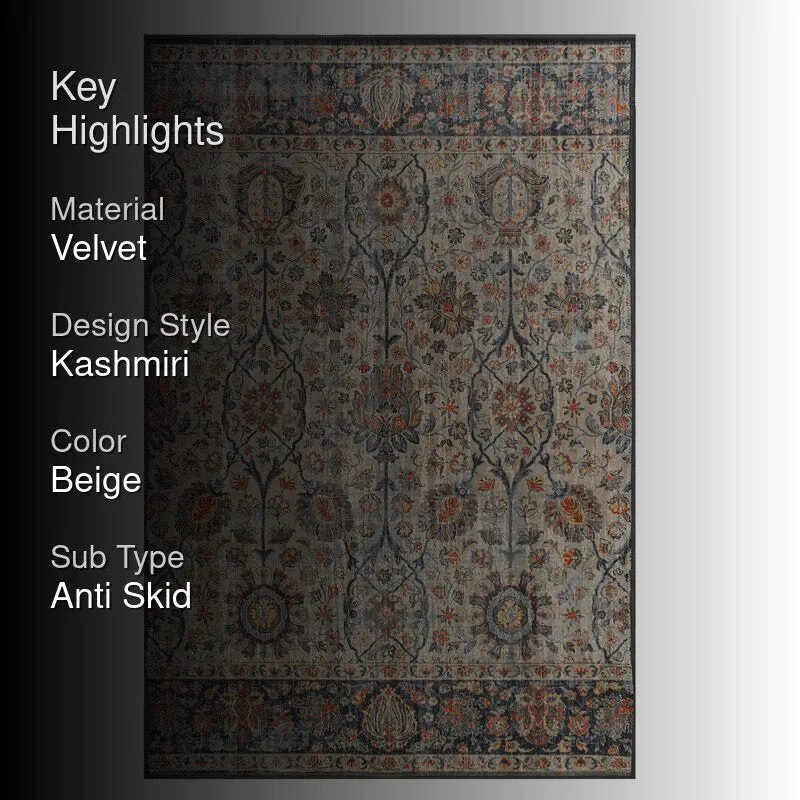 Janus Velvet Rectangle Anti-Skid Carpet media 2