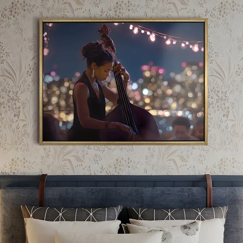 Sonorous Canvas Wall Painting With Frame media 5