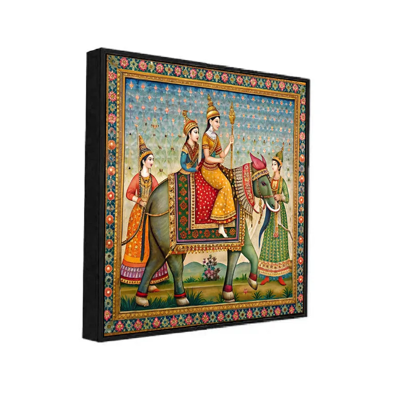 Royal Parade Canvas Wall Art With Frame media 3