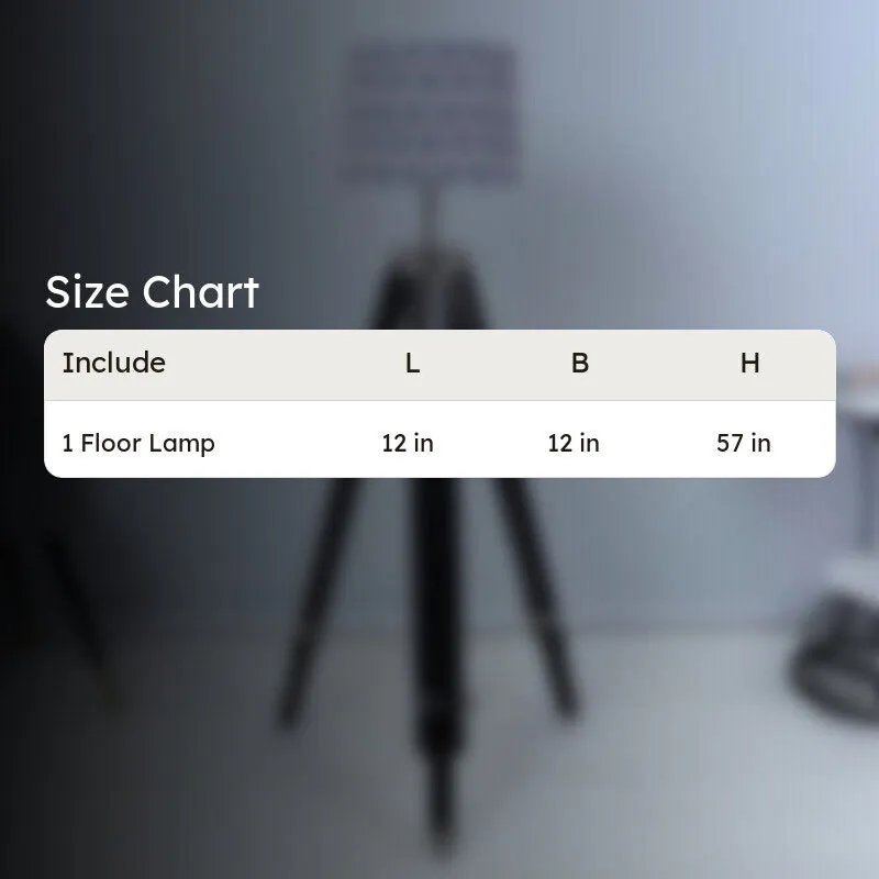Lois Printed Tripod Floor Lamp media 5