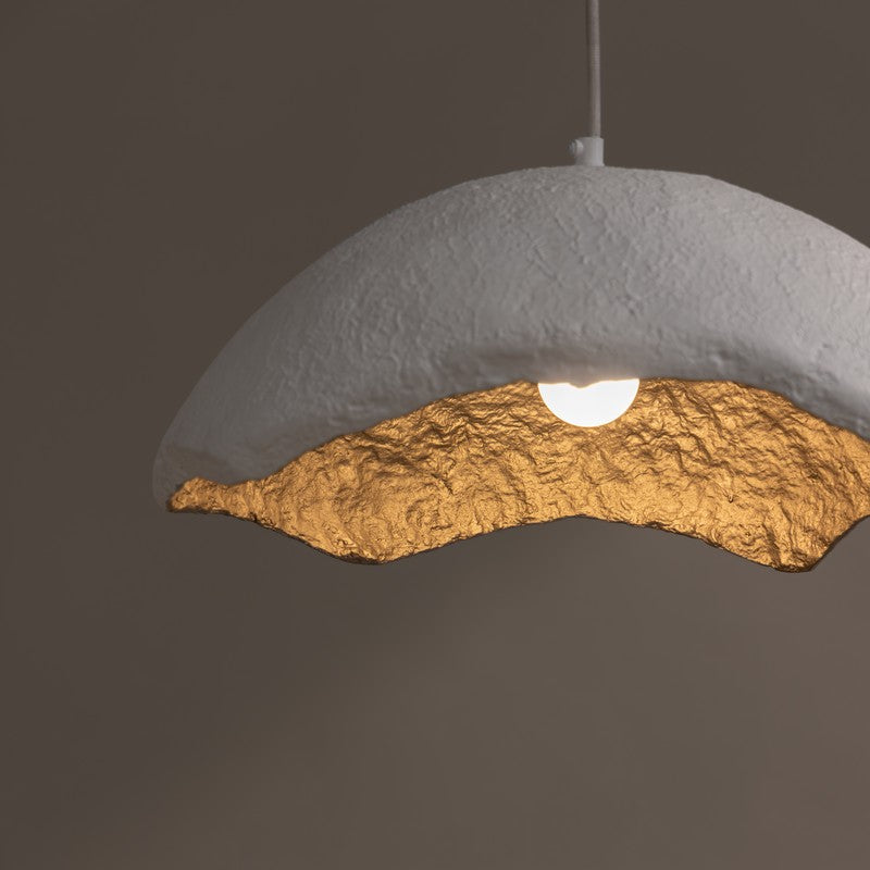 Fig Living Terra Mache Ceiling Lamp - White image 7