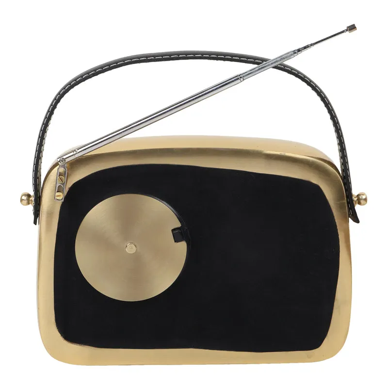 Melody Minutes Table Clock - Gold media 5