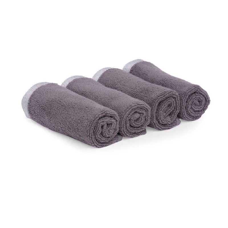 Hue Haven Face Towel (Grey) - Set of Four media 4
