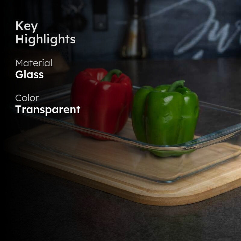 Bakezo Baking Tray With Wooden Base media 2