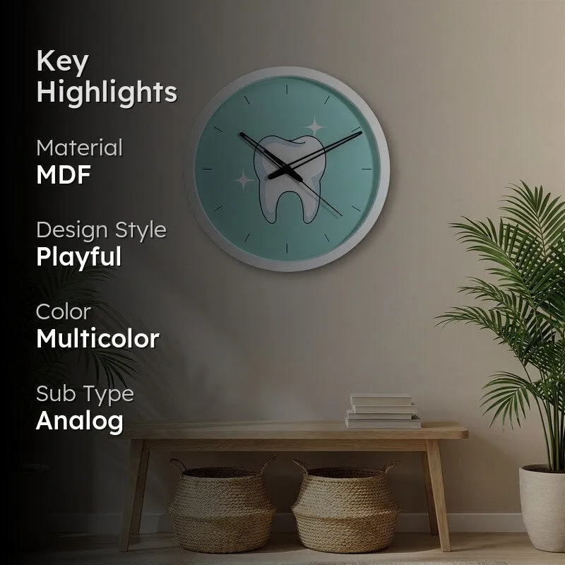 Dentora MDF Wall Clock media 2