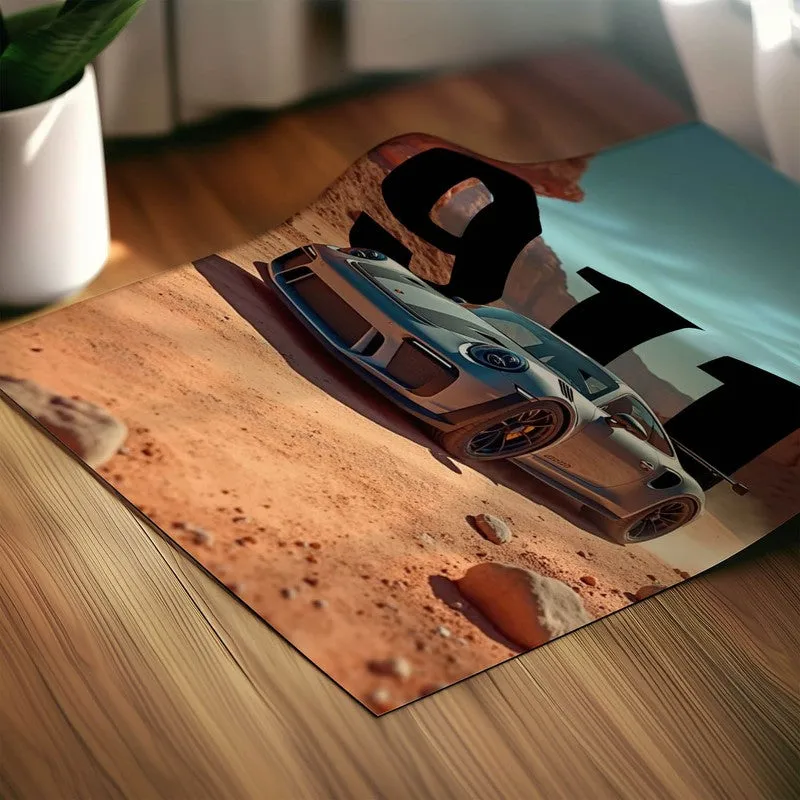 Desert Racer Wall Poster media 4
