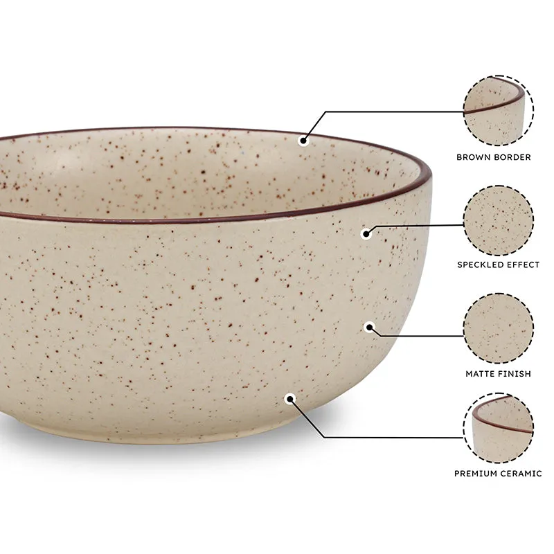Speckled Terra Serving Bowl (1000 mL) - Set Of Two media 5