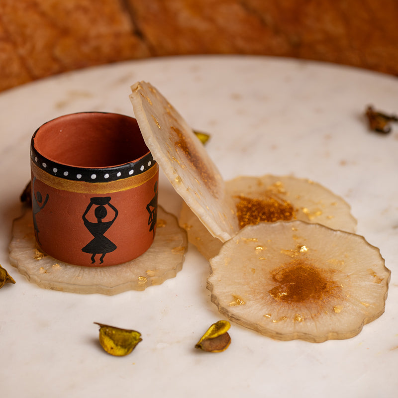 Maltona Resin Coaster - Set Of Four