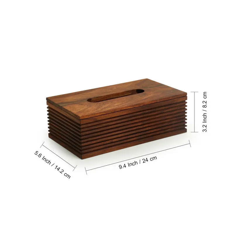 Daru Hand Carved Tissue Holder media 7