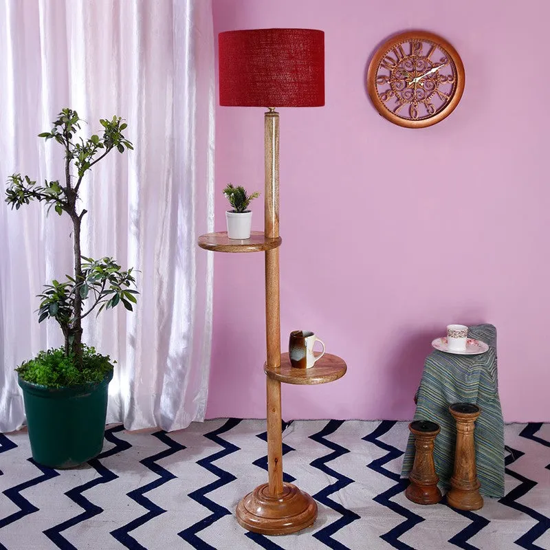 MonoShade Luxe Floor Lamp (Maroon) media 3
