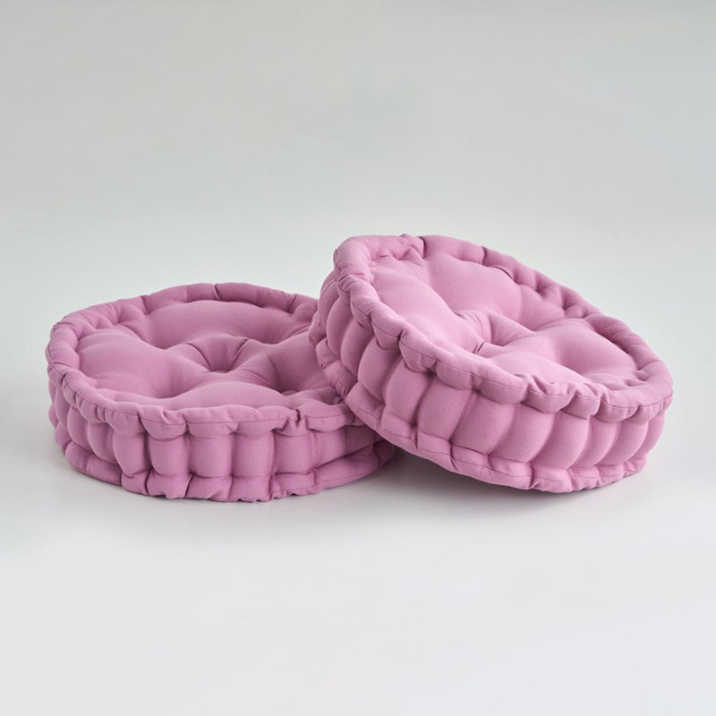 Aidan Floor Cushion (Lilac Purple) - Set Of Two media 2