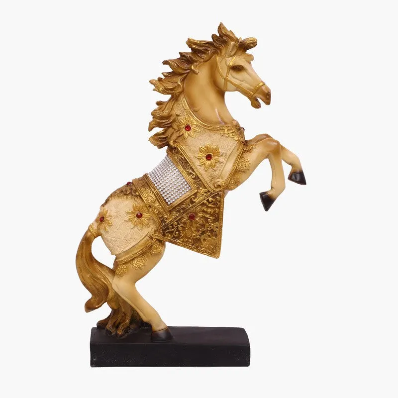 Regal Horse Polyresin Showpiece (15 inches) media 4