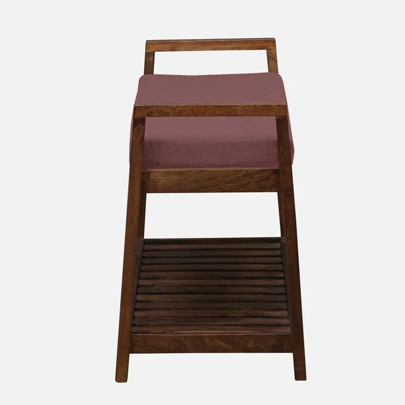 Drift Mango Wood Shoe Rack - Pink media 6