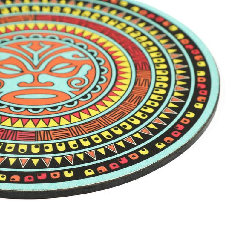 Koa Maori Mandala Trivet - Set Of Four media 6