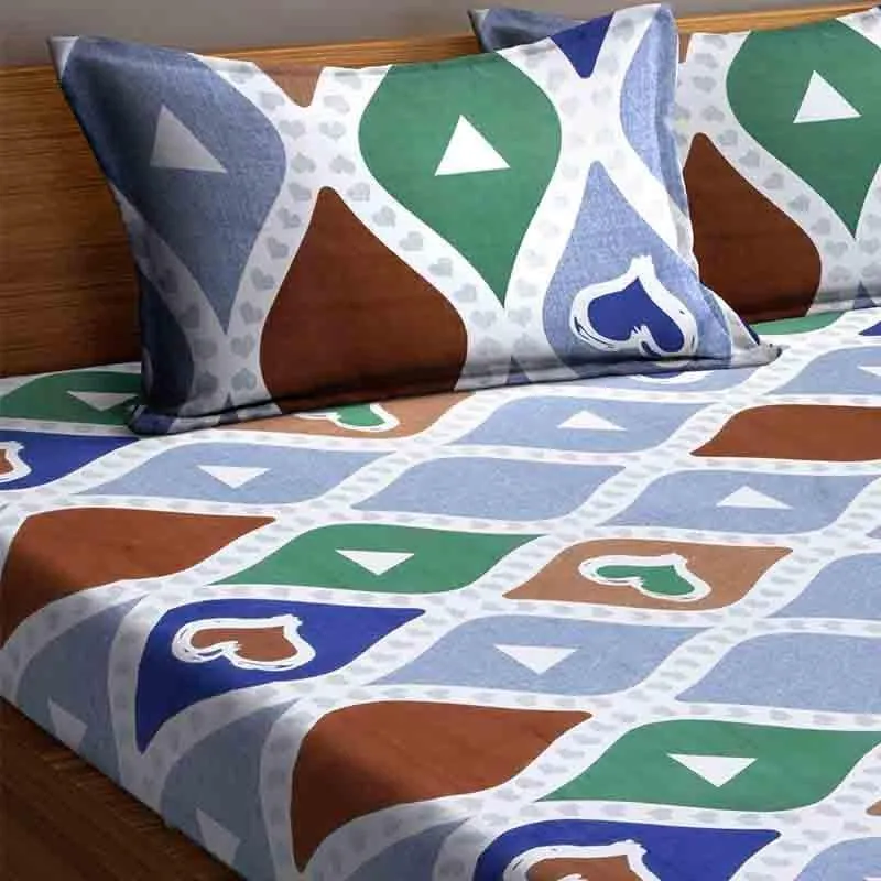 Hearty Hearts Bedsheet - 180 GSM media 4