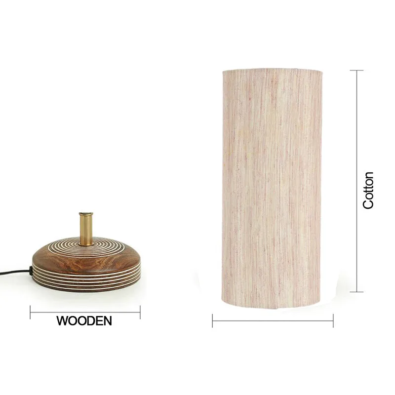 Savera Siera Fabric Table Lamp - Beige media 7