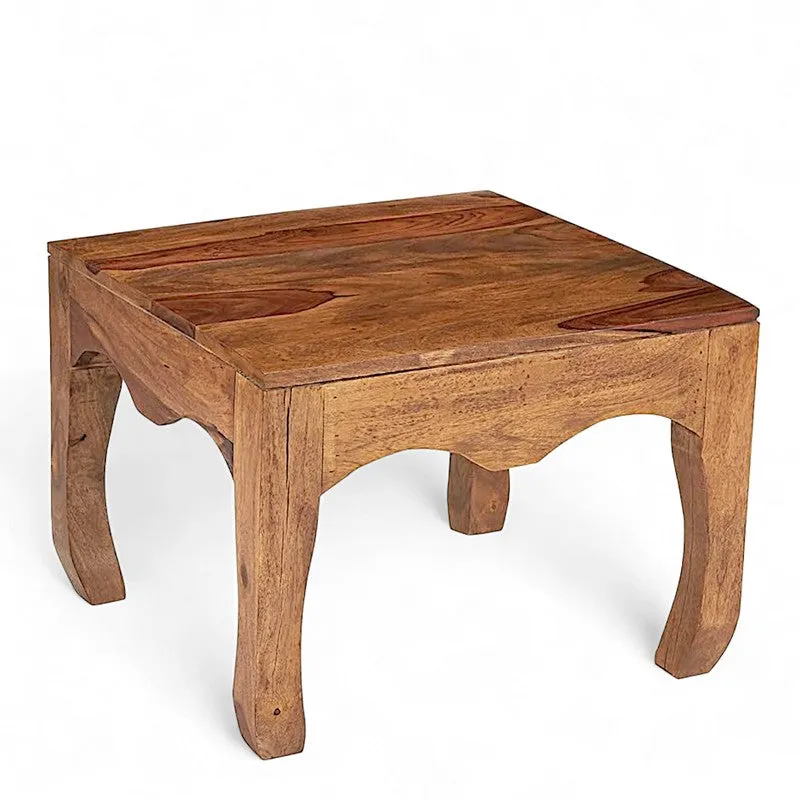 Rervon Sheesham Wooden Center Table - Brown media 3