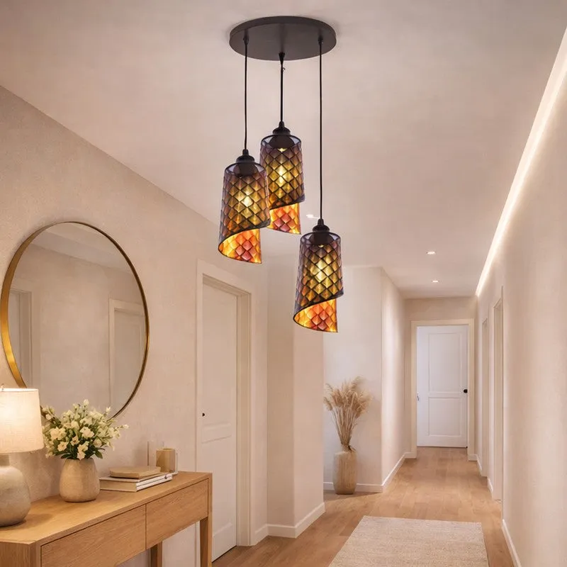 Artisan Twist Metal Ceiling Lamp media 4