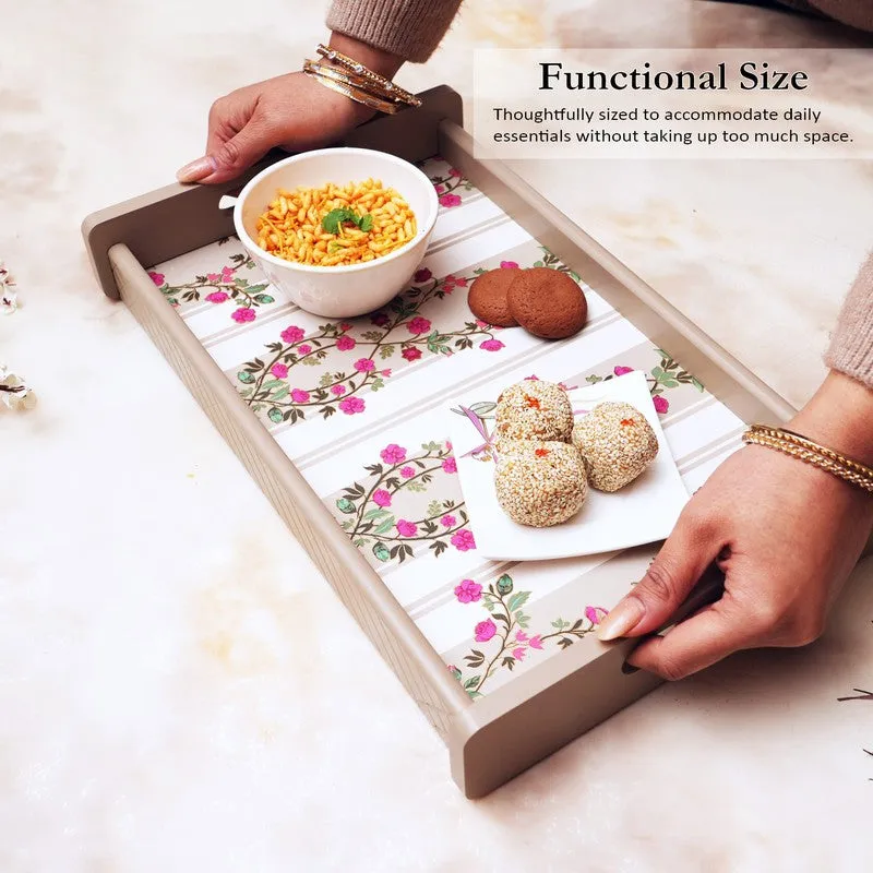 Zeyla Wooden Serving Tray - Set Of Three media 6