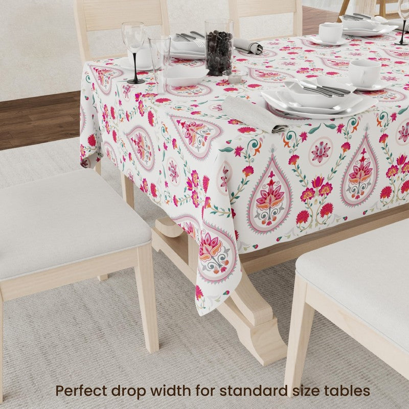 Urban Space Pink Bloom Table Cover media 3