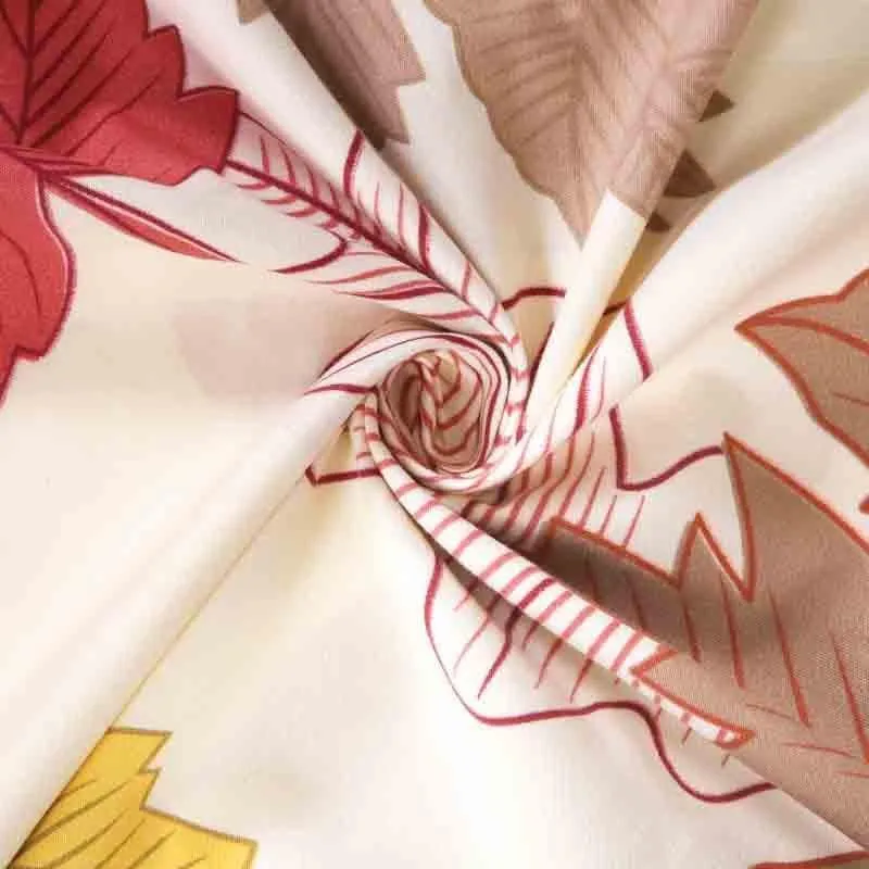 Maple Leaf Bedsheet (Multicolor) - 180 GSM media 7