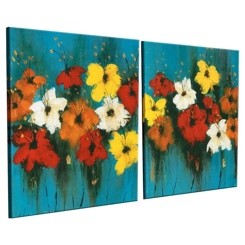 Ginger Floral Wall Art - Set Of Two media 3