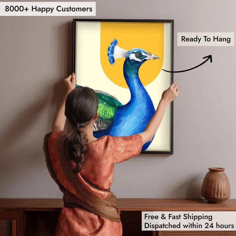 Shilpa Tharu Archival Paper Wall Art With Frame media 6