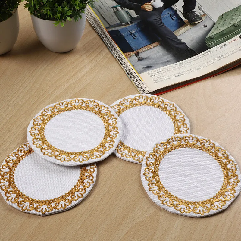 Tribe Trim Coaster - Set Of Four media 3