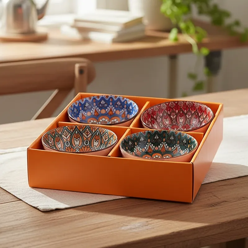 Rioware KalaServe Ceramic Snack Bowls (250 mL Each) - Set Of Four media 3