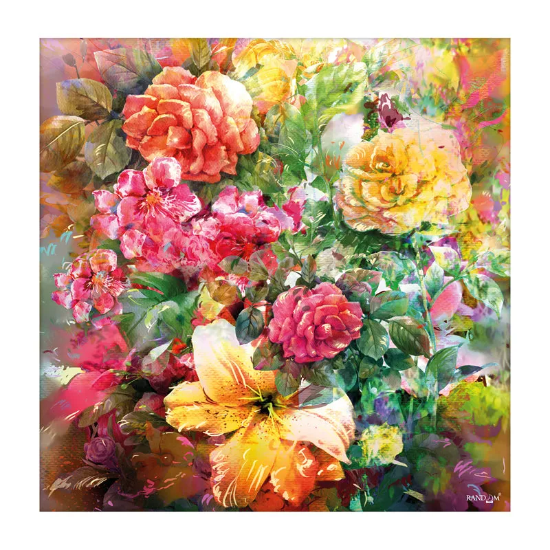 Painted Petal II Wall Painting media 6