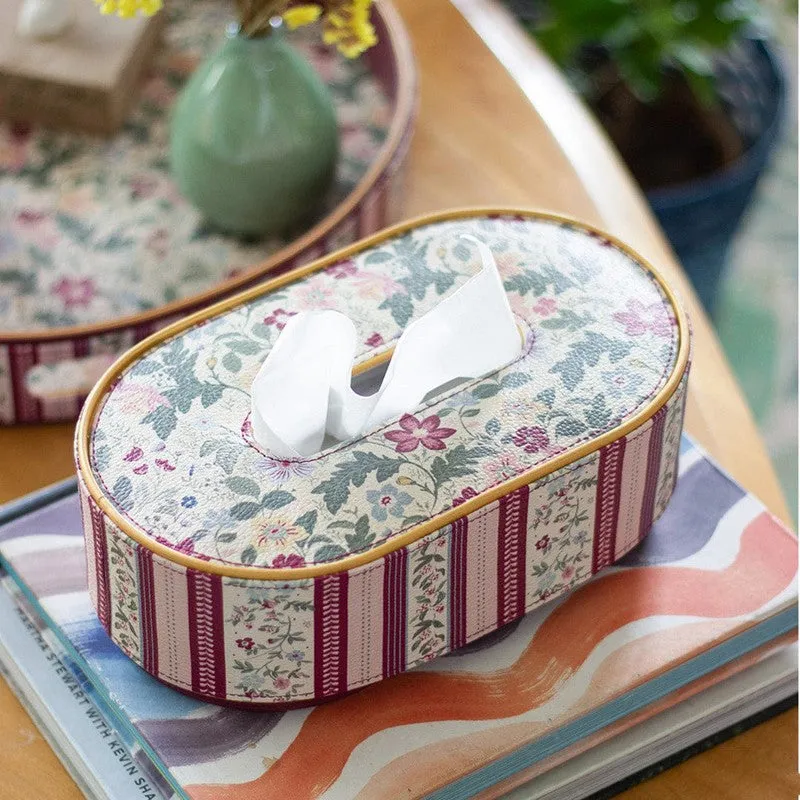 Magique by The Wishing Chair Botanica Vegan Leather Tissue Holder media 1