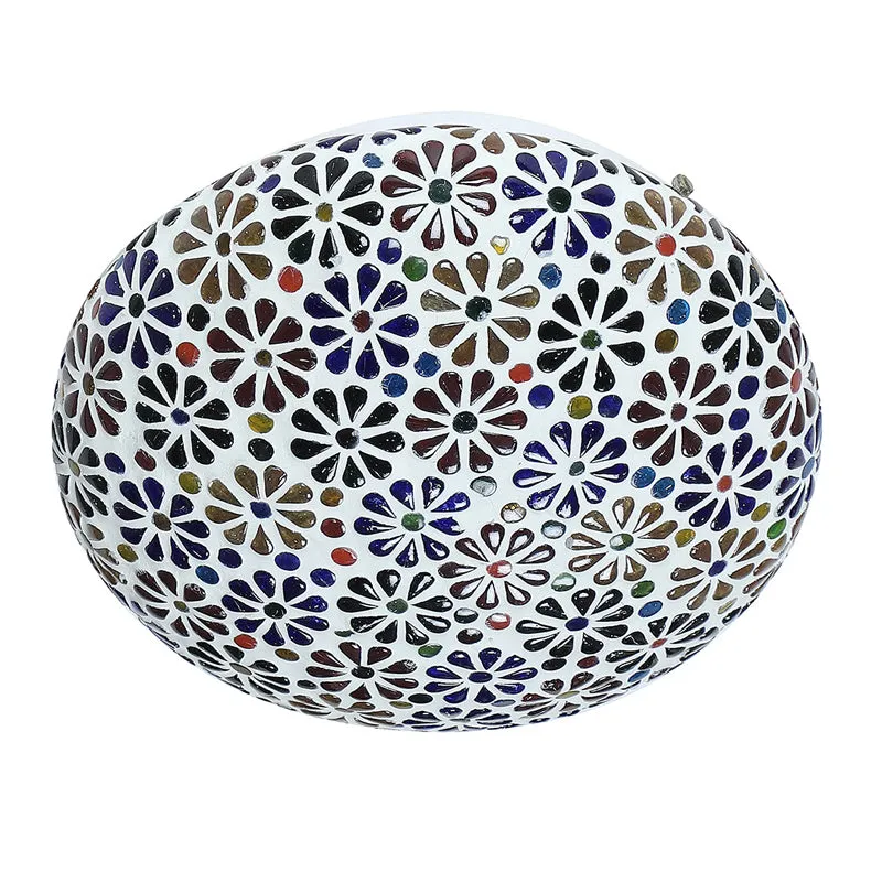 Nuvea Mosaic Glass Ceiling Lamp - Multicolor media 6