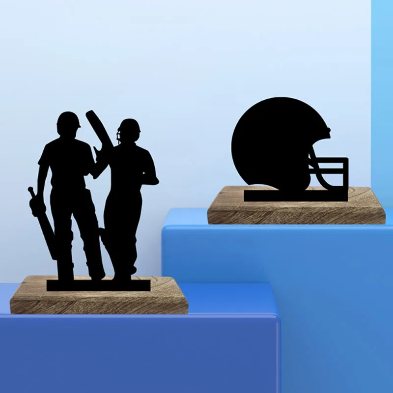Cricket Duo III Showpiece - Set Of Two media 3