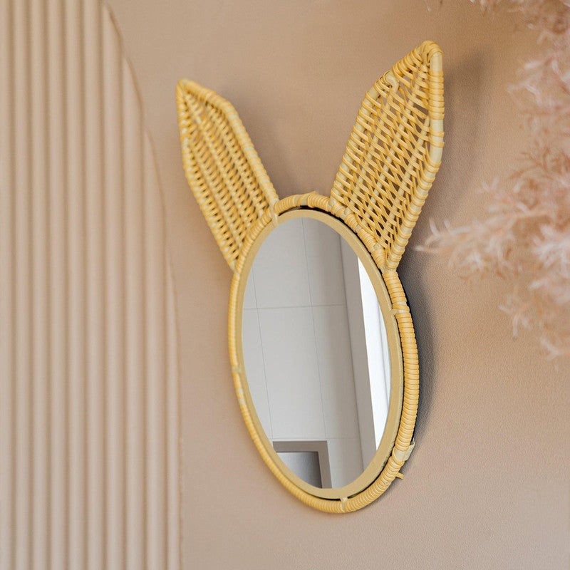 Orange Tree Rabbit Cane Wall Mirror media 6