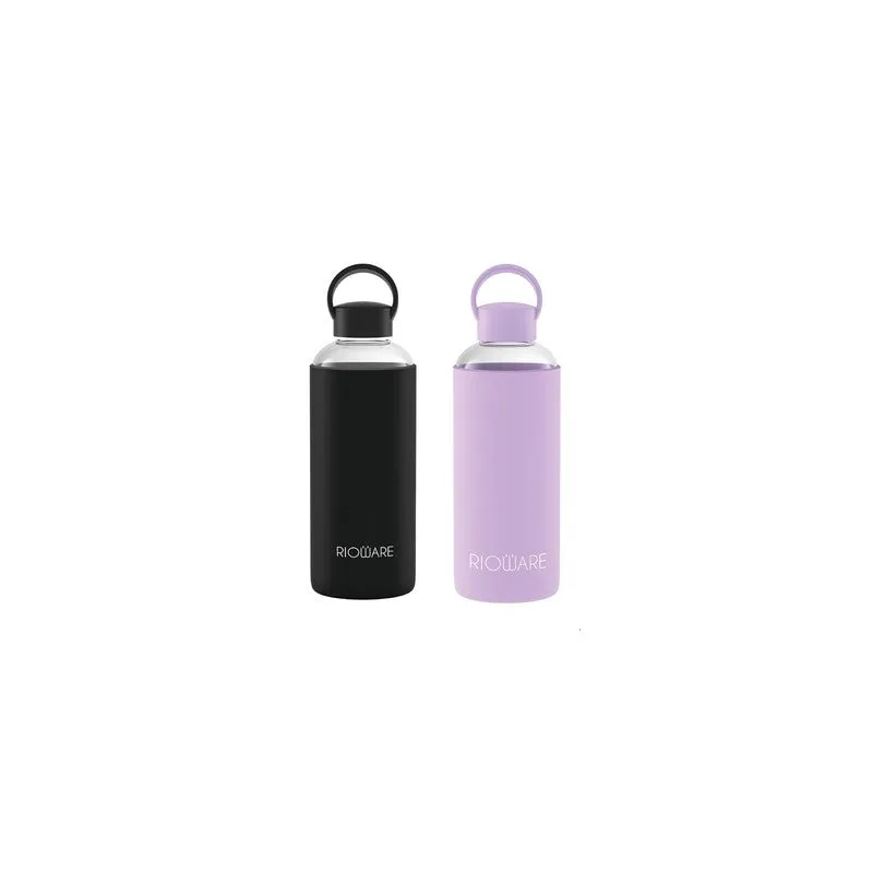 Rioware UrbanSip Minimal Bottle (Black, Purple, 750 mL Each) - Set Of Two media 3