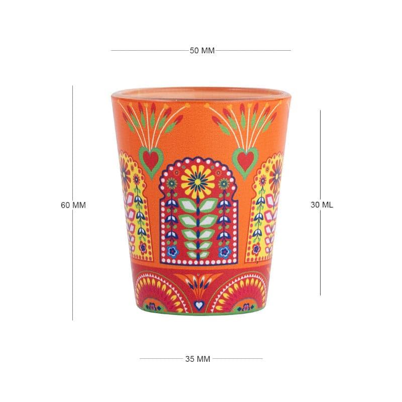 Vibrant Jharokha Shot Glass (30 ml) - Set Of Four media 3
