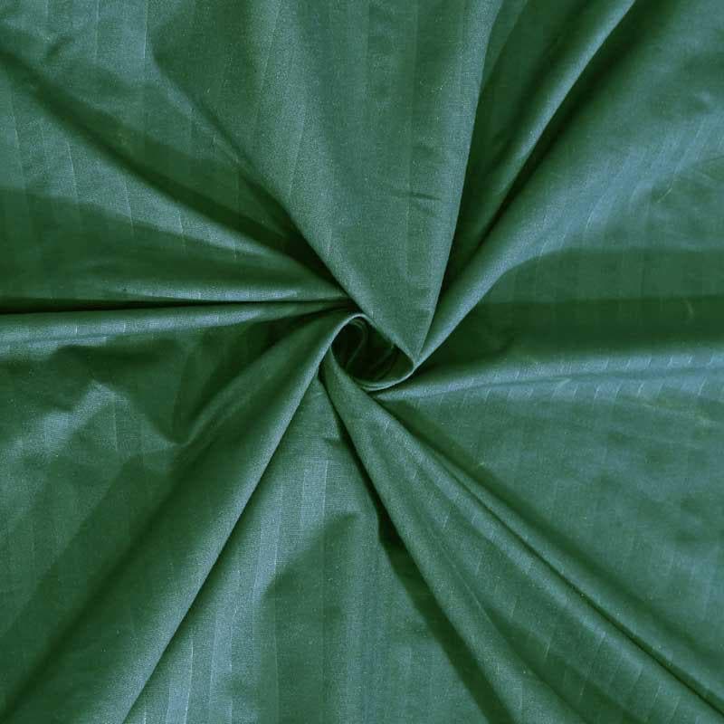 Cora Stripe Microfiber Bedsheet (Green) - 130 GSM media 3