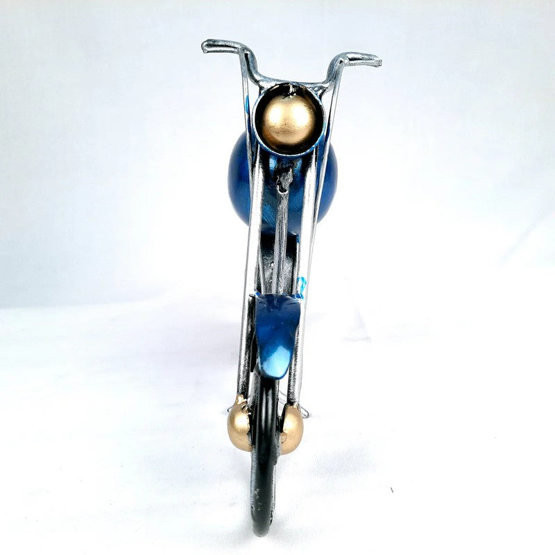 Bullet Motorcycle Iron Table Clock media 8