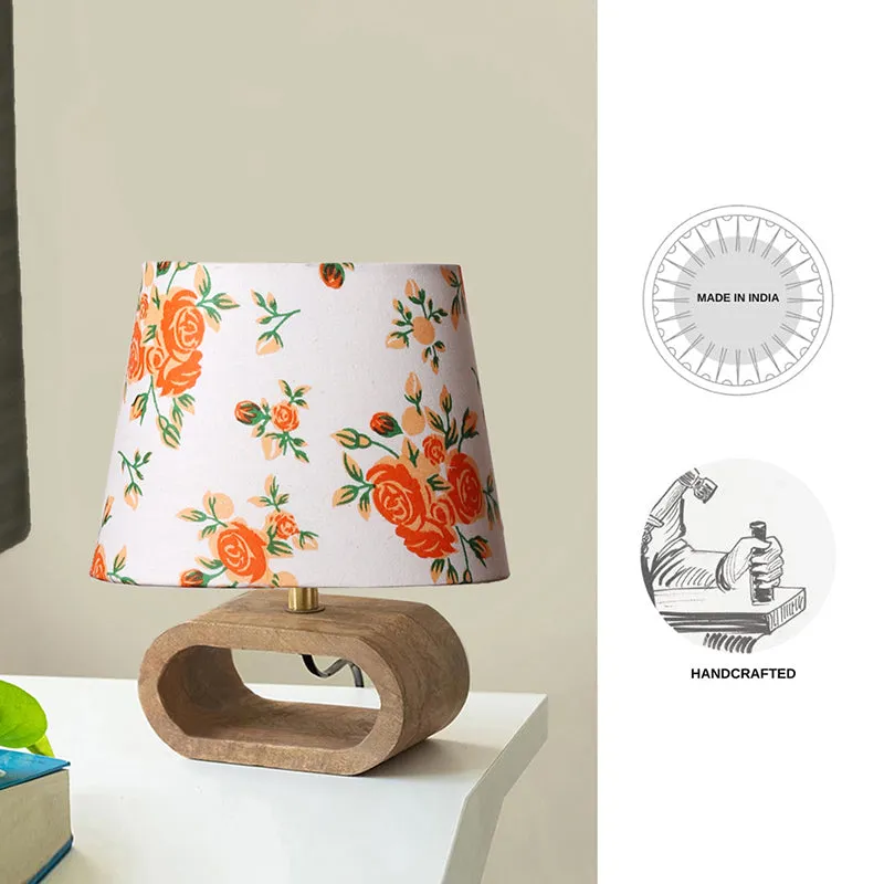 Garden Lights Wooden Table Lamp - Multicolor media 4