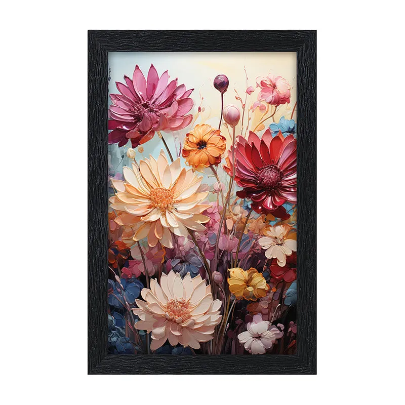 Melting Petals Wall Painting media 5