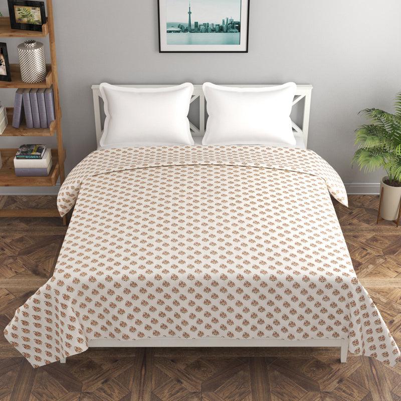 Serene Grace Cotton Duvet Cover - 210 TC media 3